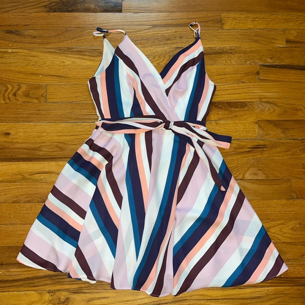 Lulus Striped Mini Dress